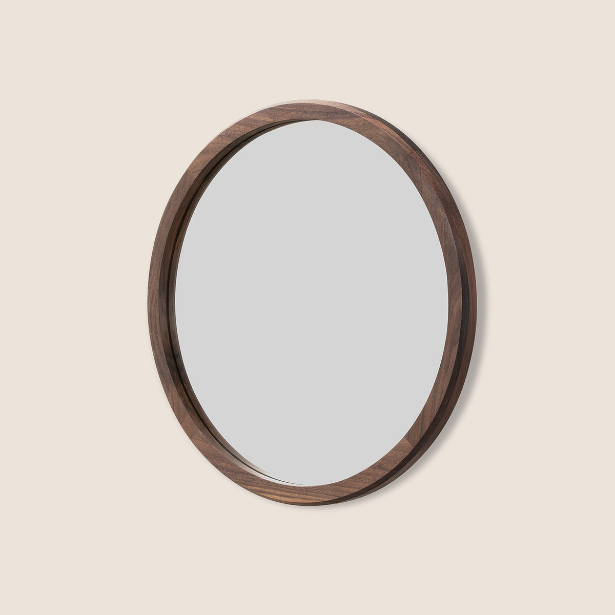 Silhouette Round Mirror