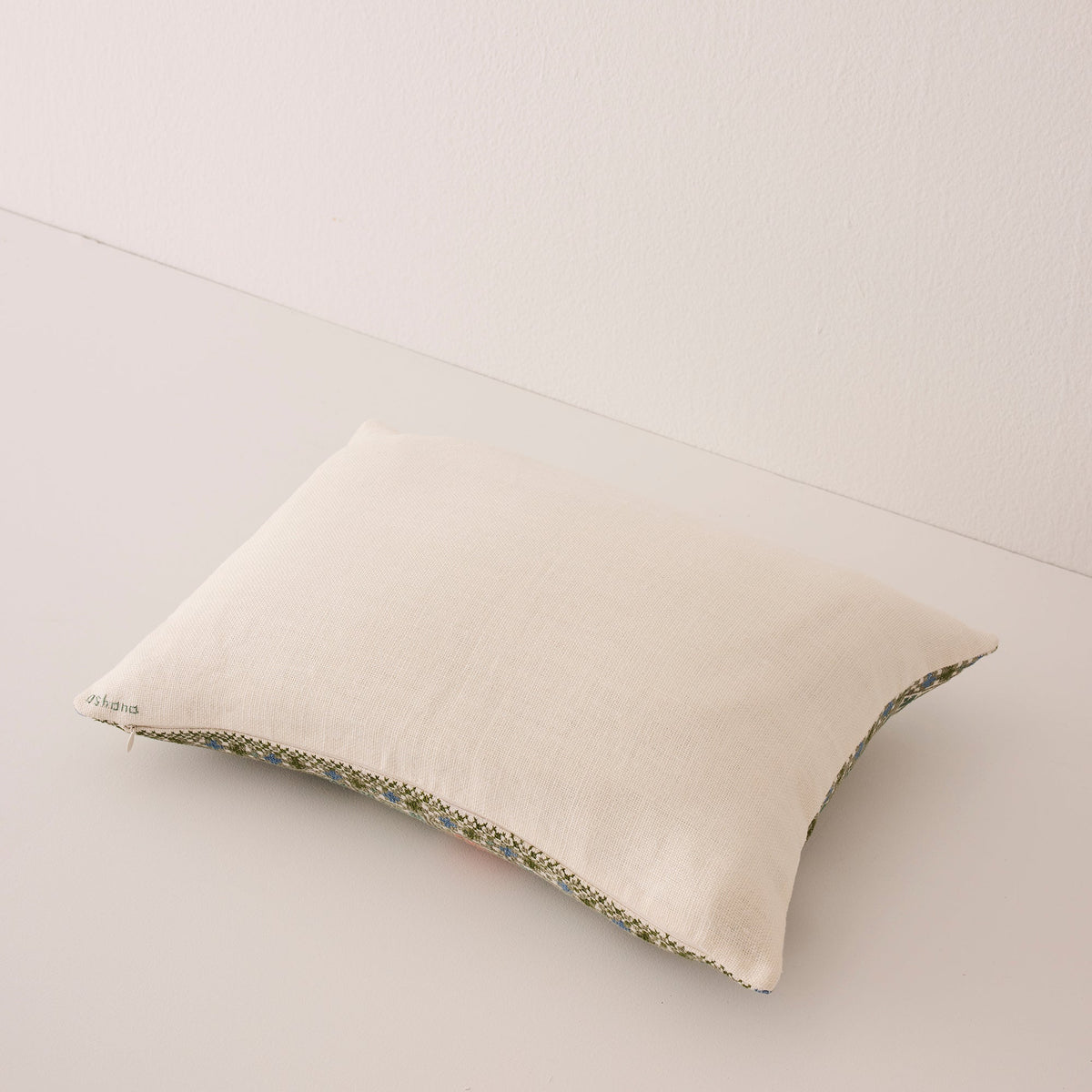 Moon of Ramallah Lumbar Cushion Cover - Green
