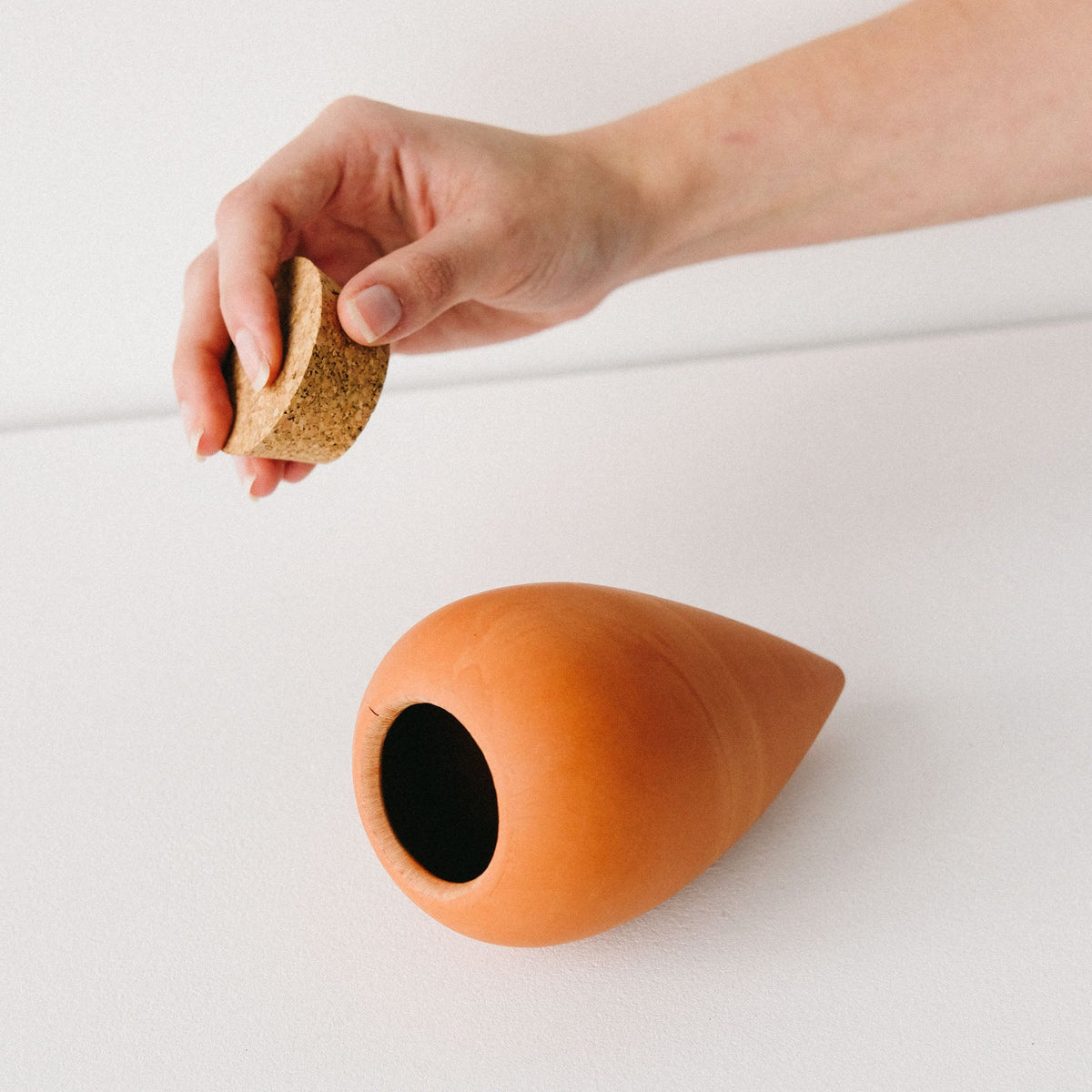 Olla Self-Watering Pot - Raw