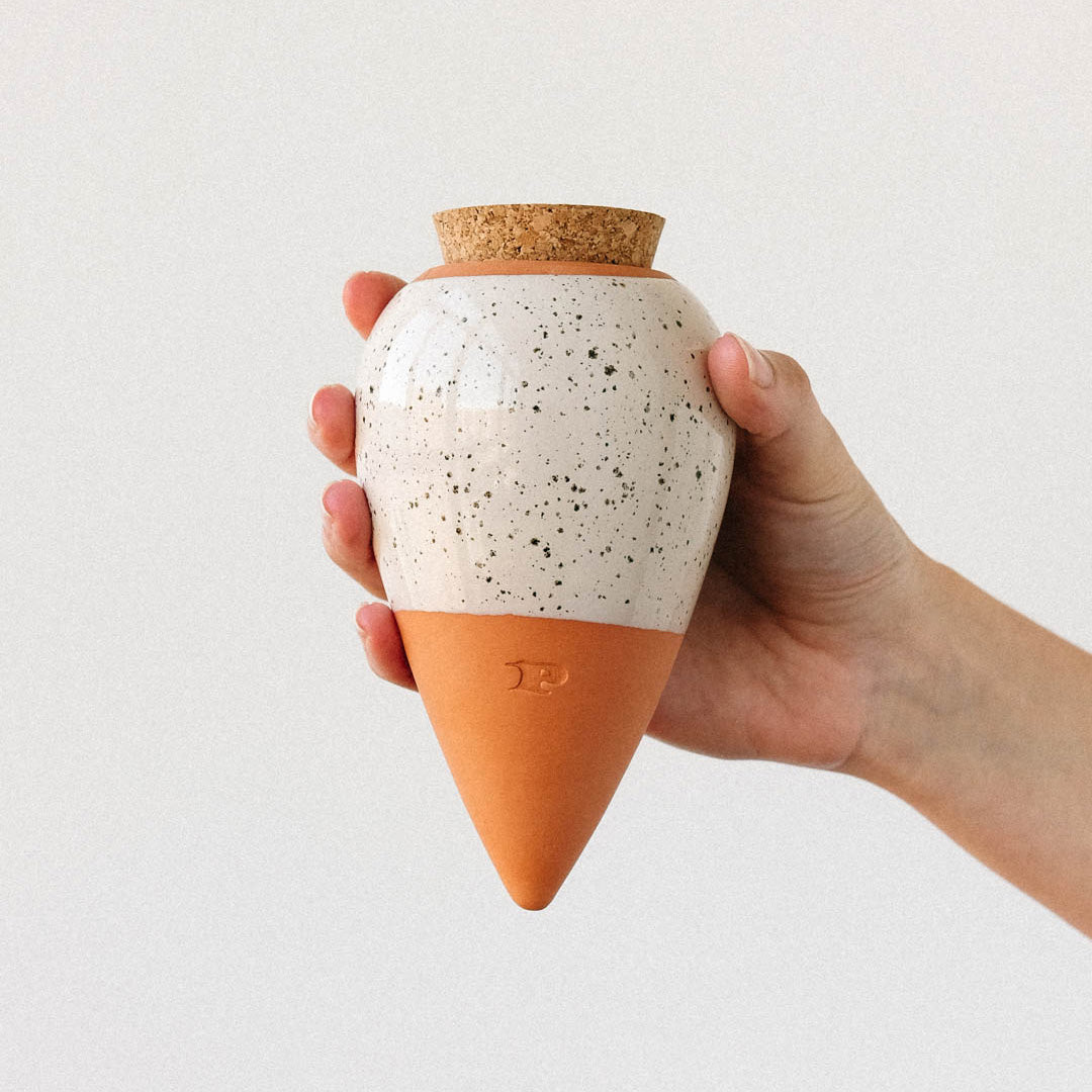 Olla Self-Watering Pot - Glaze
