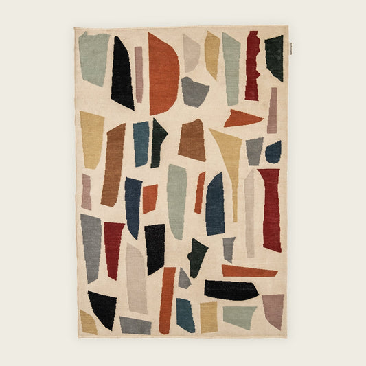 Tones Pieces Kilim Rug