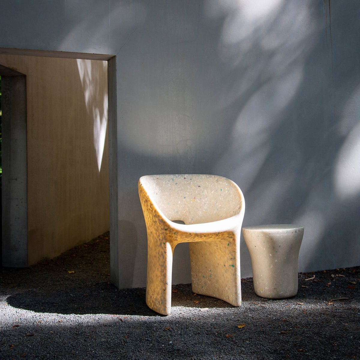 Judy Side Table - Faded White