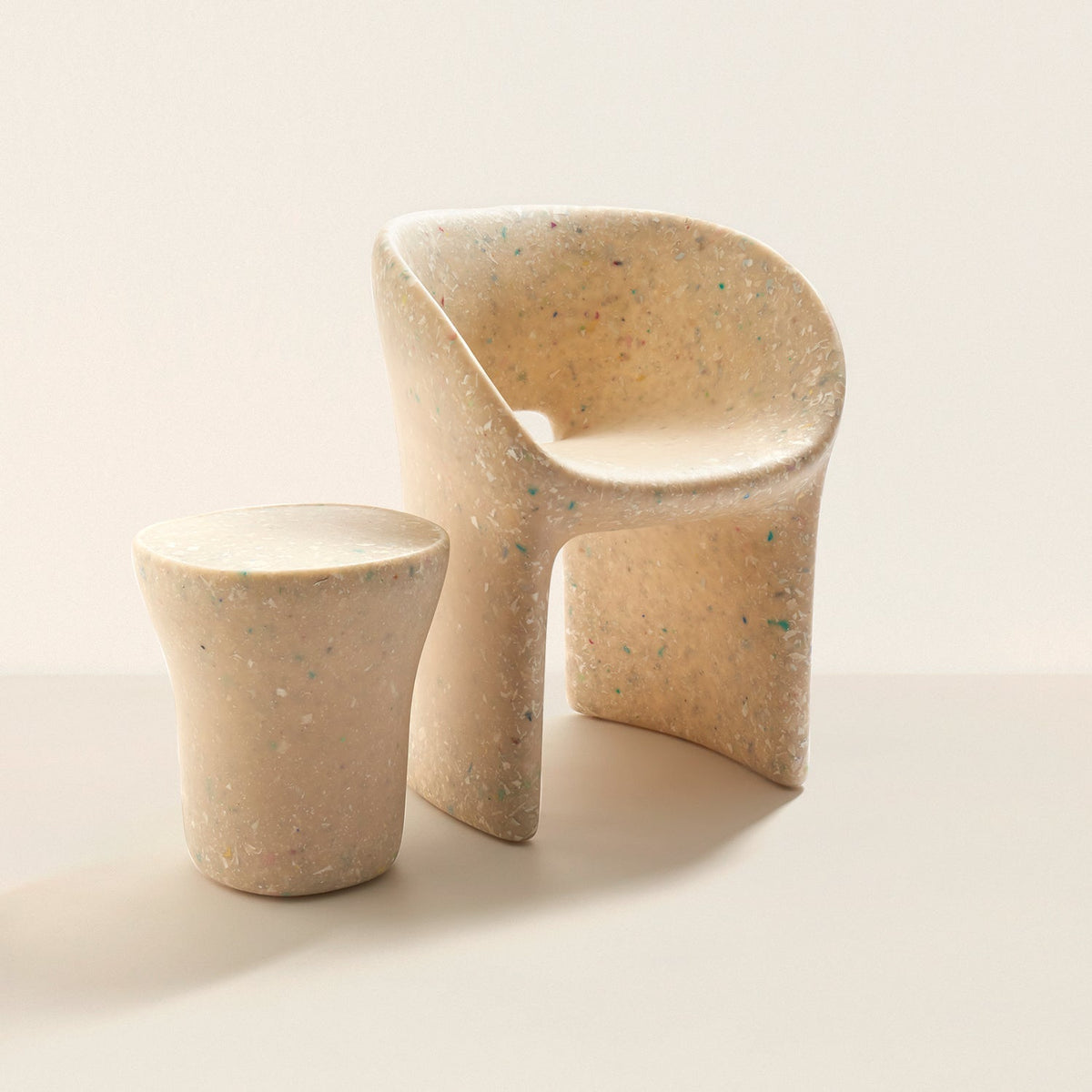 Judy Side Table - Faded White