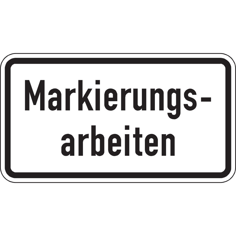 Warn- und Hinweisschild WH 42 – Markierungsarbeiten