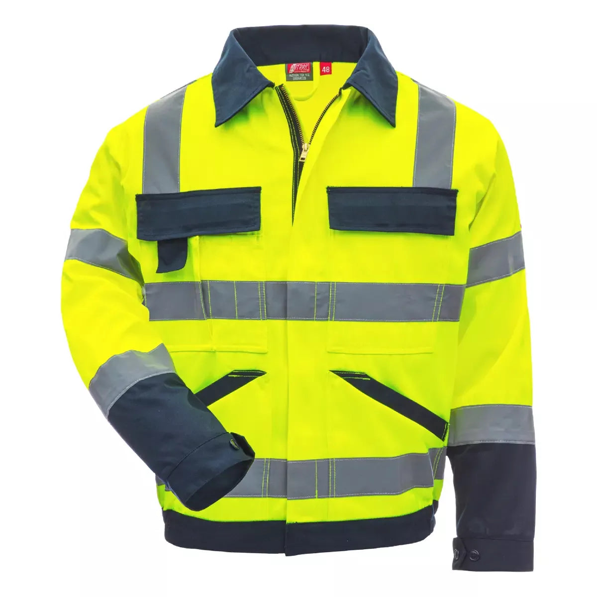 MOTION TEX VIZ, Warnschutz-Arbeitsjacke