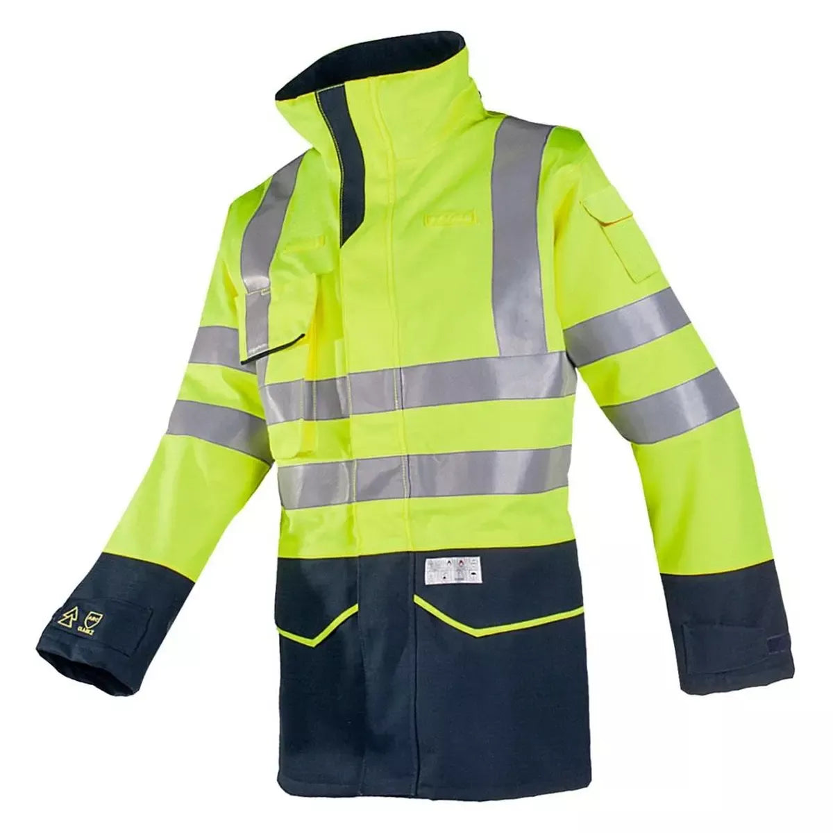 Warnschutz-Regenjacke m. Störli. Nash