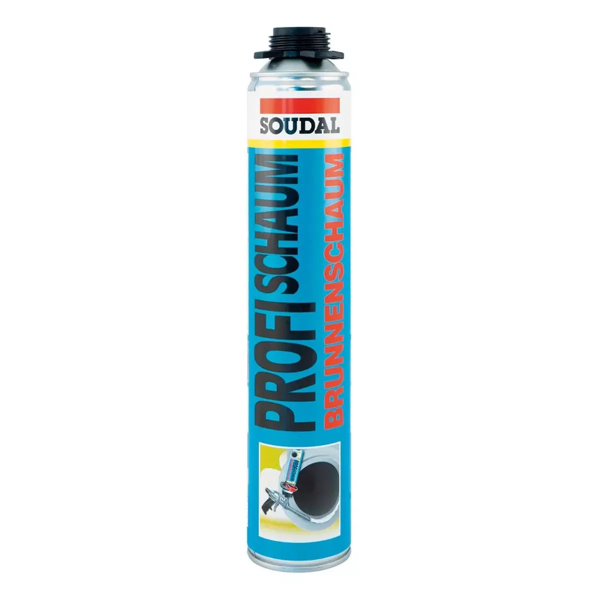 1K Pistolen-Brunnenschaum, 750 ml-Dose, champagner