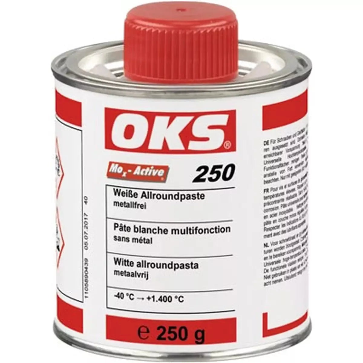 Allroundpaste NSF-H2 metallfreiweiß Dose