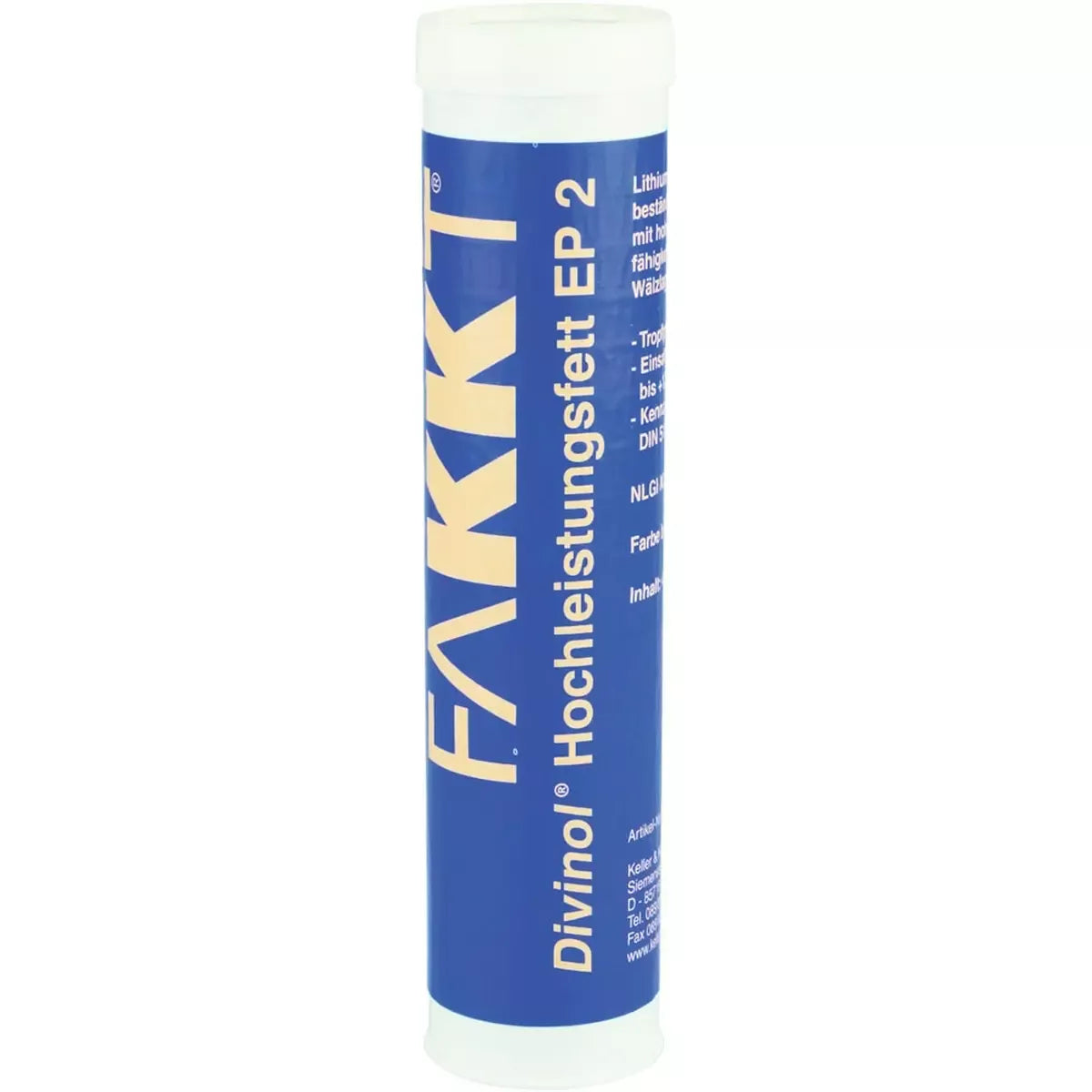 Divinol Mehrzweckfett EP2, KP 2 K-30, 400 g Tube