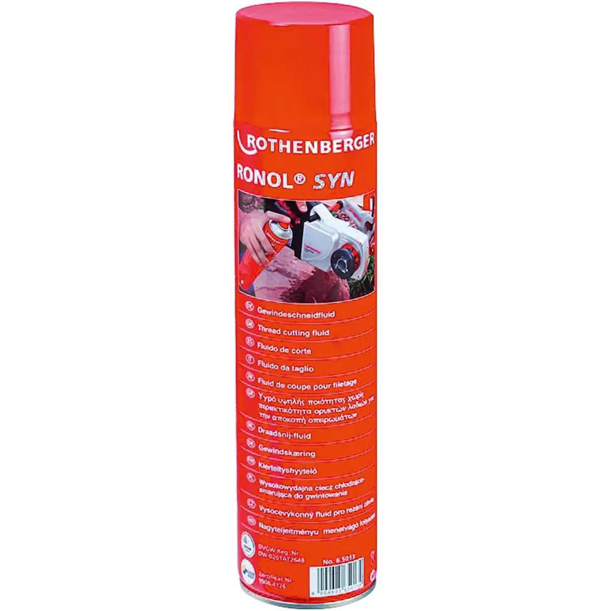 RONOL SYN, Inhalt 600 ml, Gewindeschneidöl, mineralölfrei, Spraydose, DVGW geprüft, Reg.Nr. S021