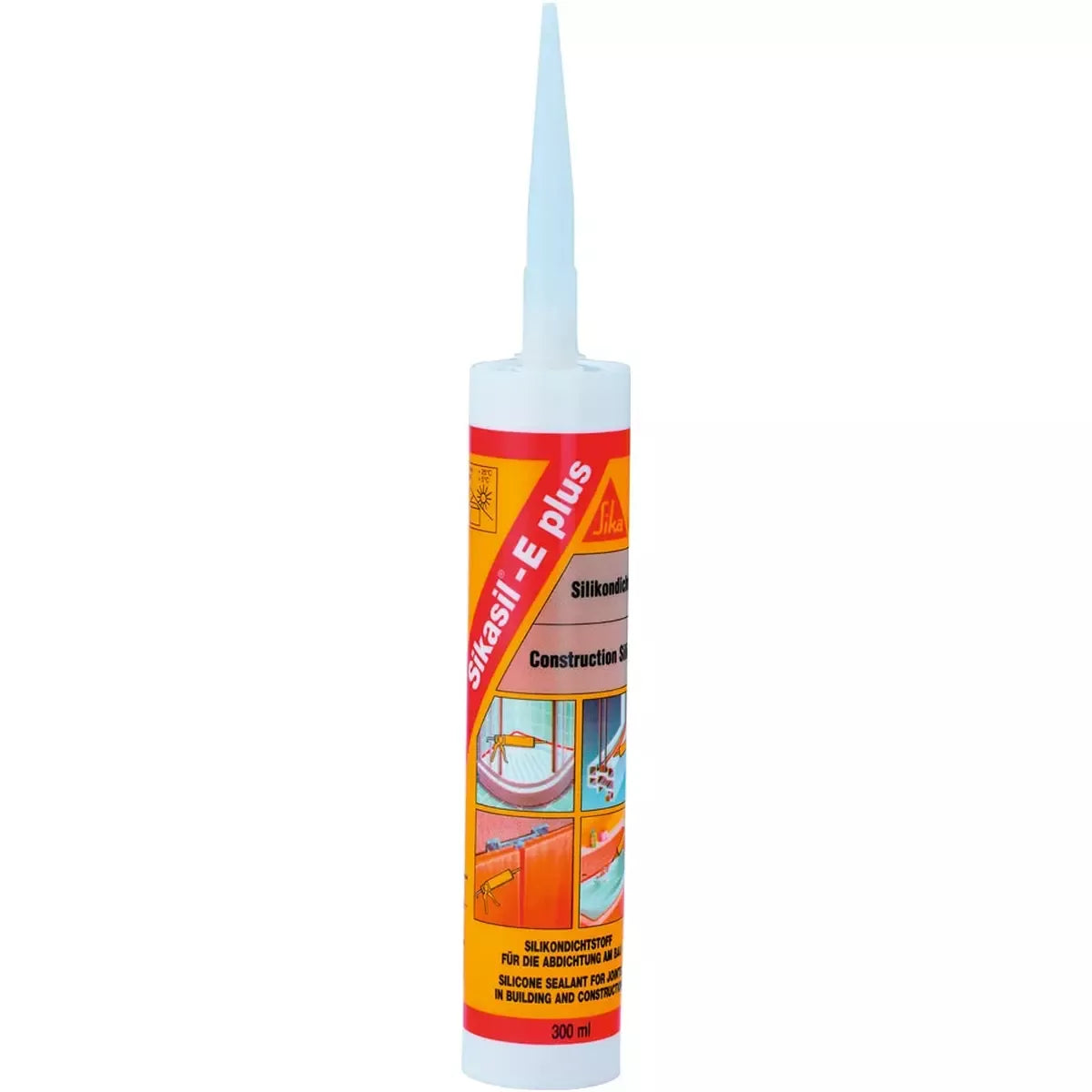 Silicondichtstoff schwarz 300 ml Kartusche