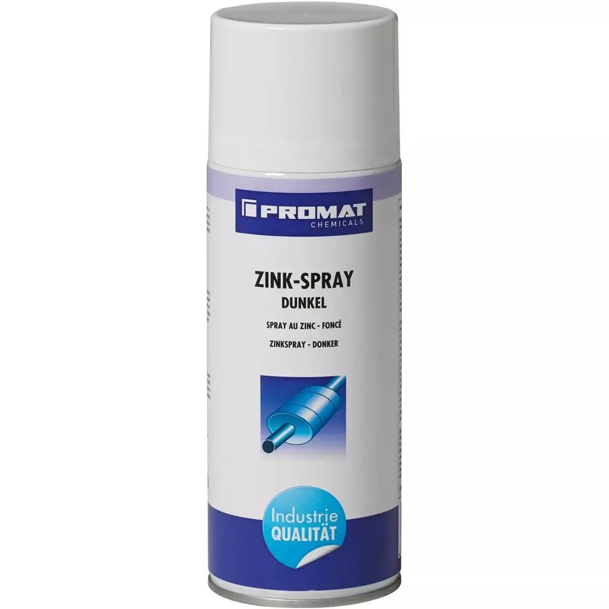 Zinkspray dunkel, Inhalt 400 ml, temperaturbeständig bis +450 Grad C, Spraydose