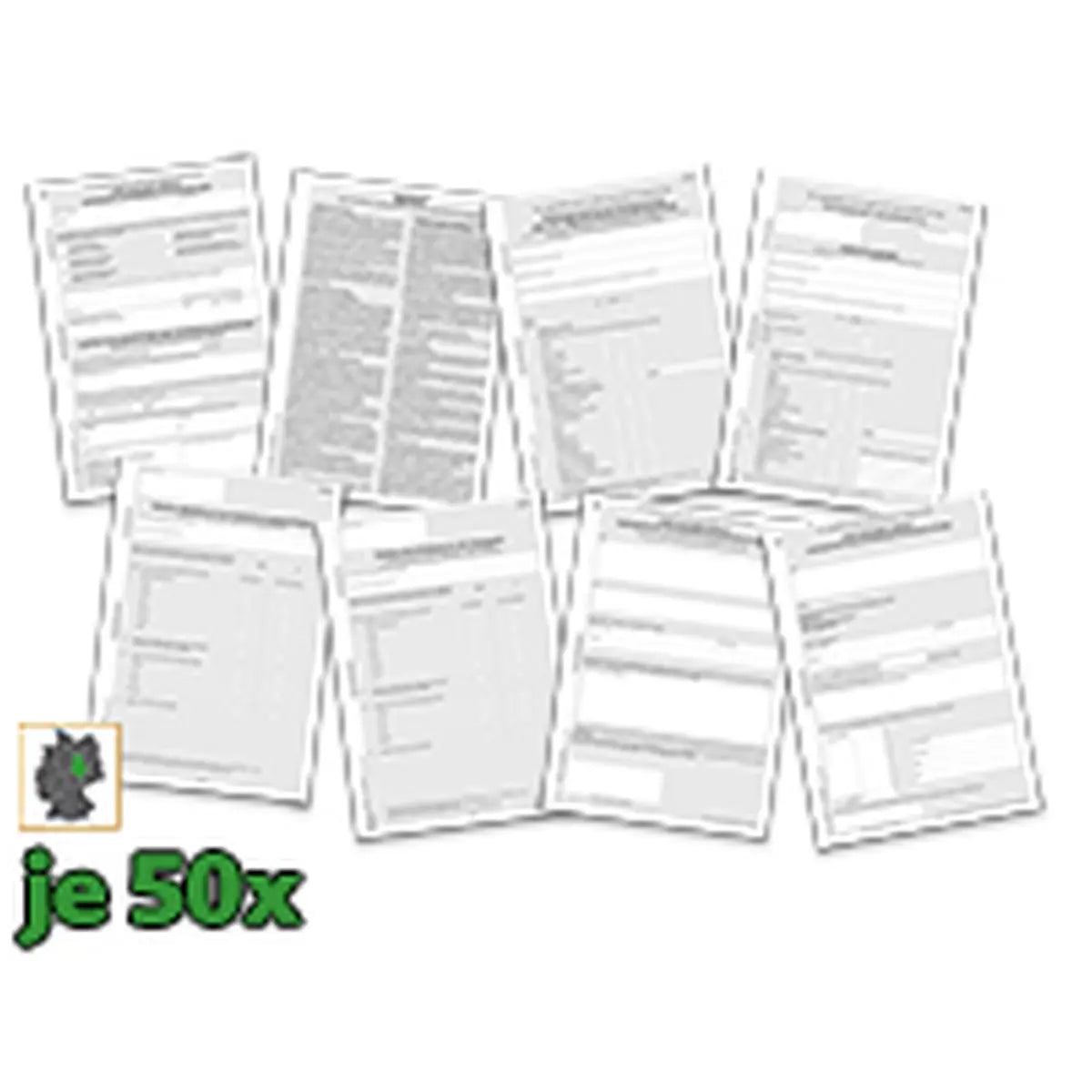 Set Erstuntersuchung / Ärztlichen Untersuchung nach JArbSchG je 50 Vordrucke, 1 Set
