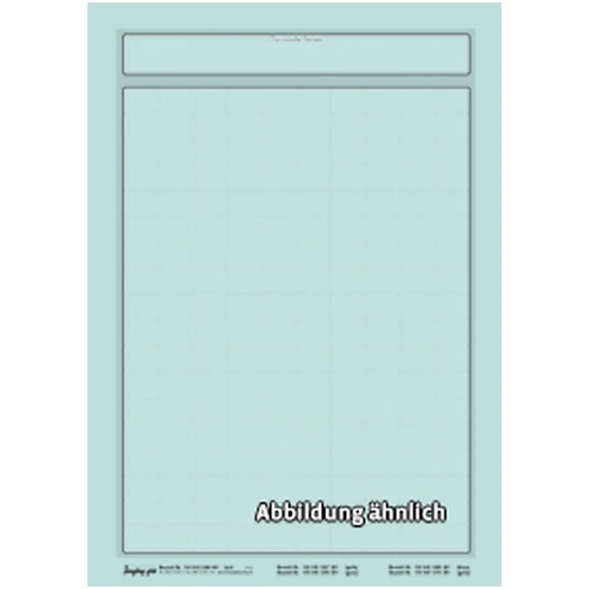 Umlaufmappe, A4, blau