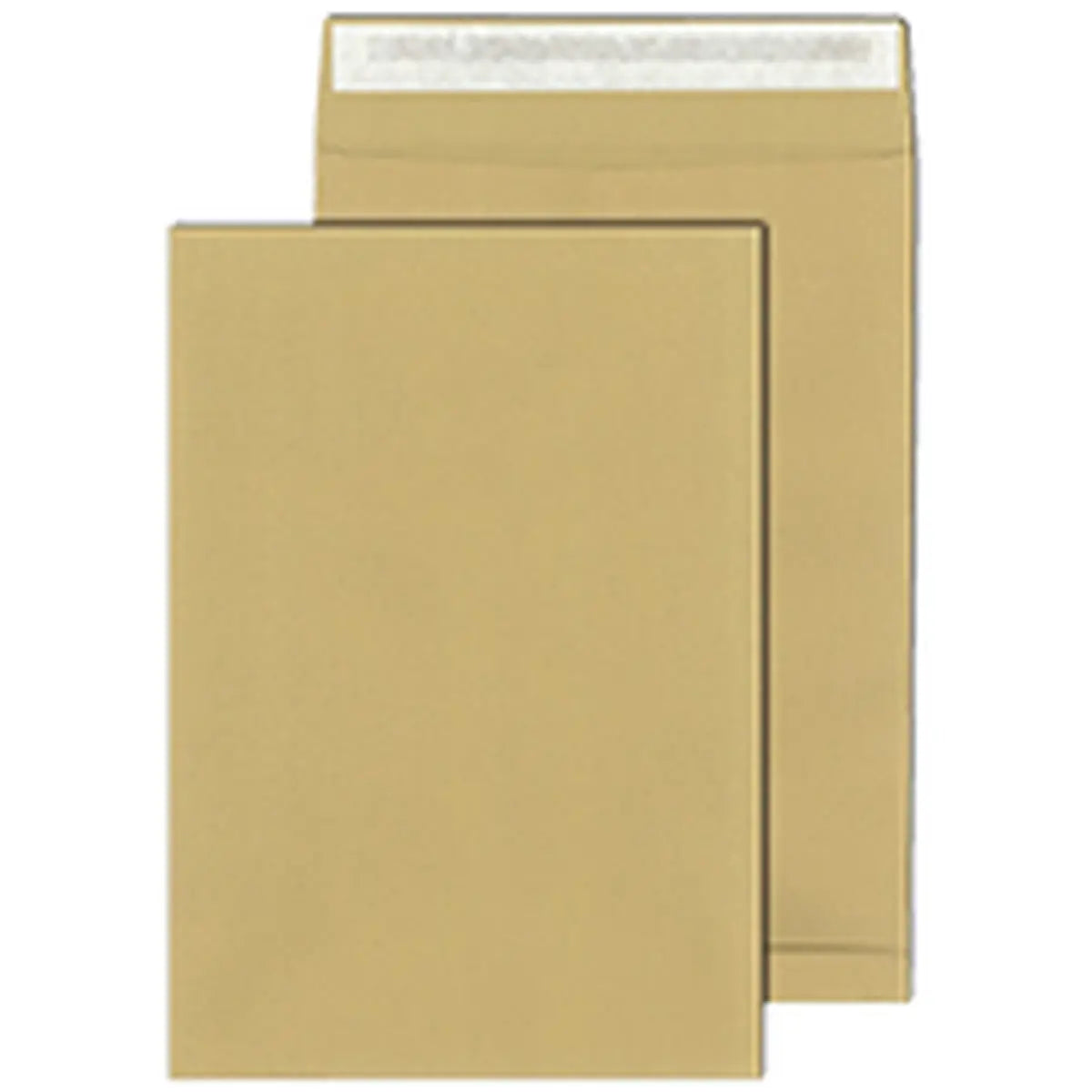 Versandtasche, B4, neutral, Faltentasche mit 40ger-Falte, HK, nassklebend, 130g