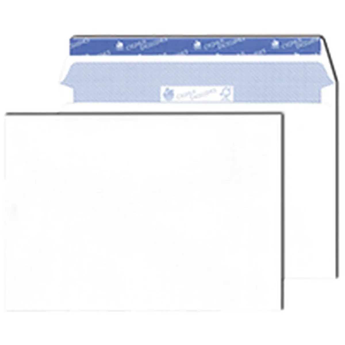 Versandtasche, DIN B5, 176 x 250 mm, weiß, ohne Fenster, haftklebend