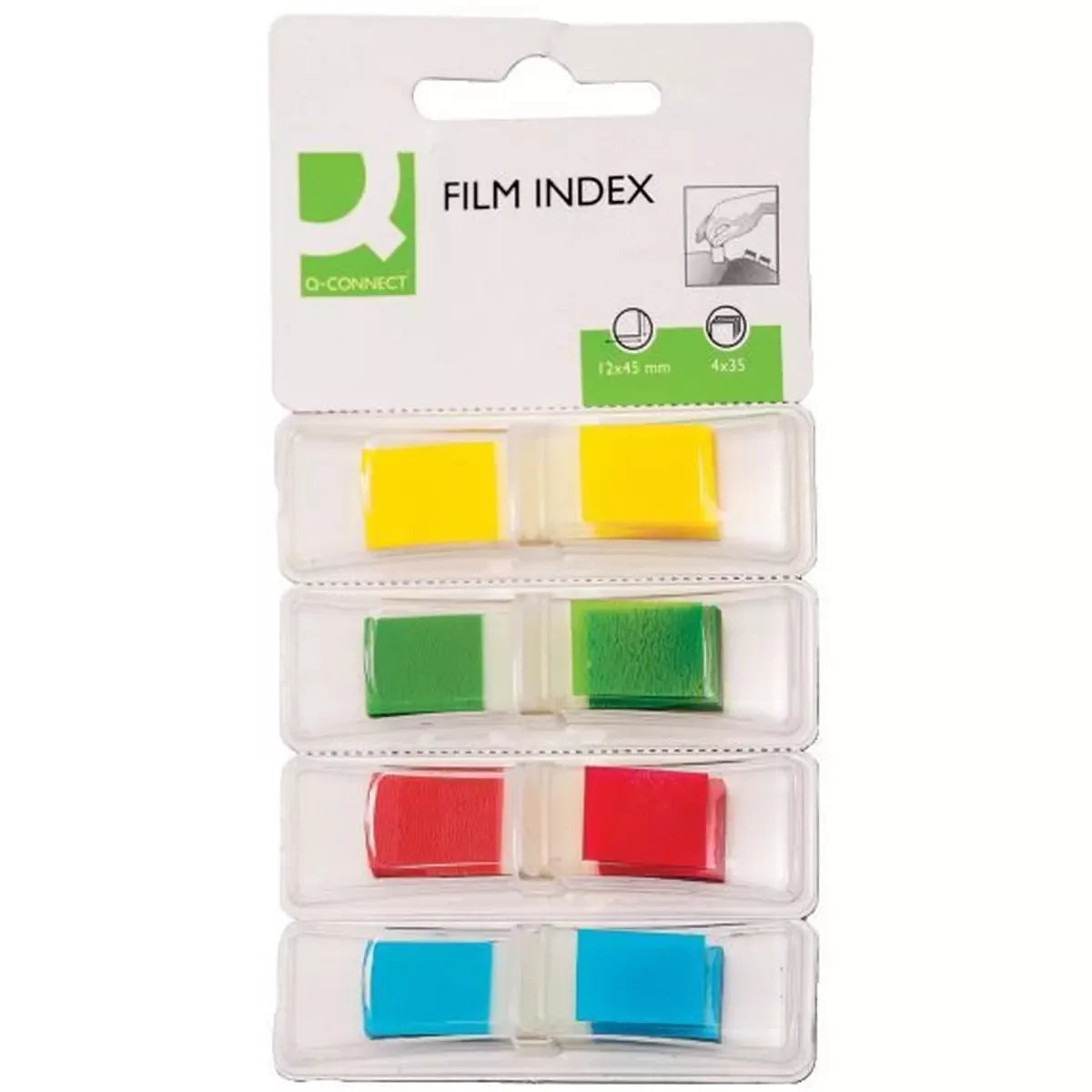 Index Mini - 12,5 x 45 mm, 4 x 36 Blatt