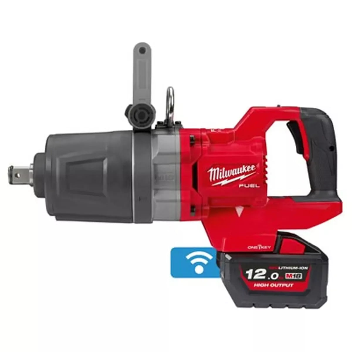 MILWAUKEE Akku-Schlagschrauber 1 Zoll M18 ONEFHIWF1DS-121 18 V 12 AH im Koffer