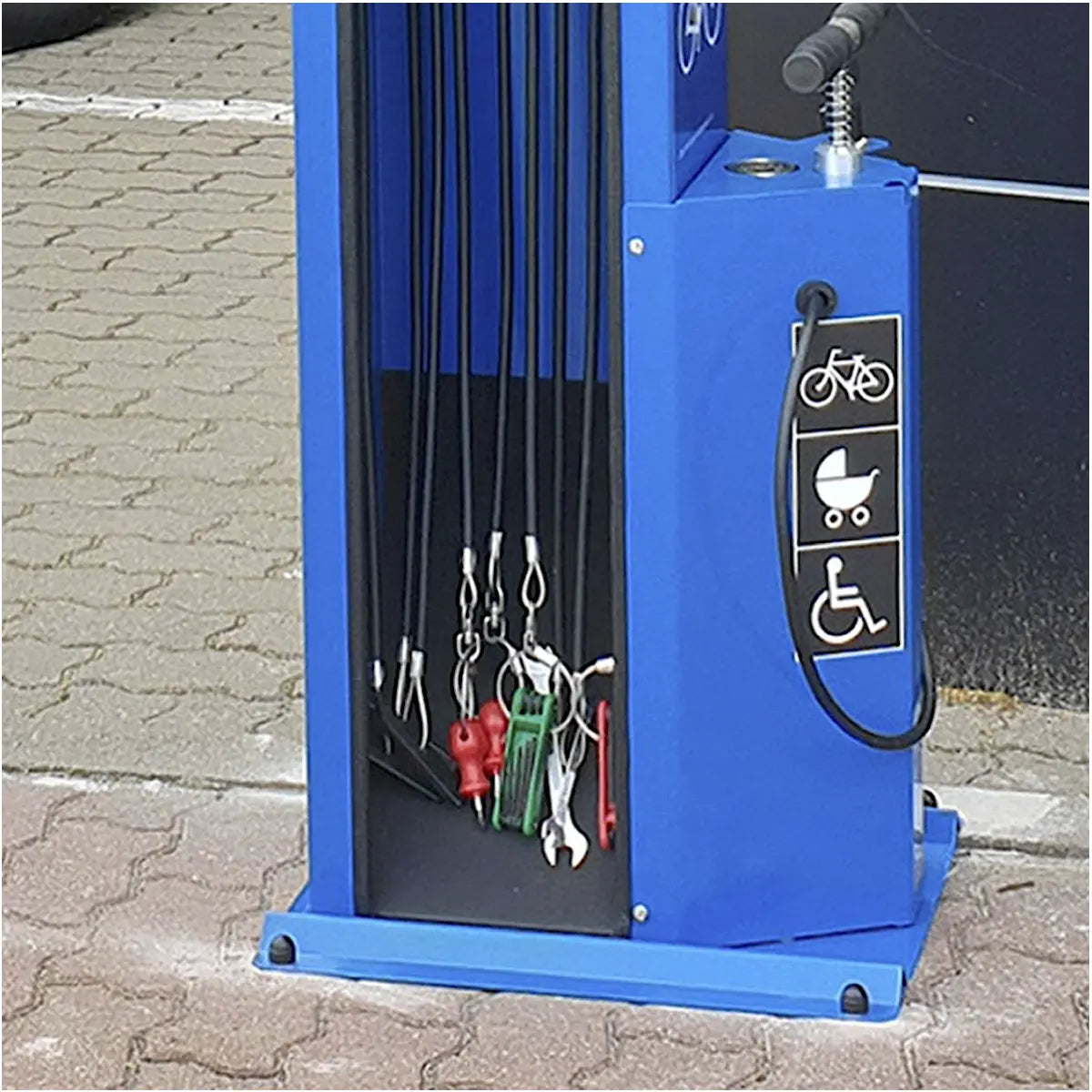 Gummimatte innen für Sation Scandic, für ibombo Fahrrad-Reparaturstation