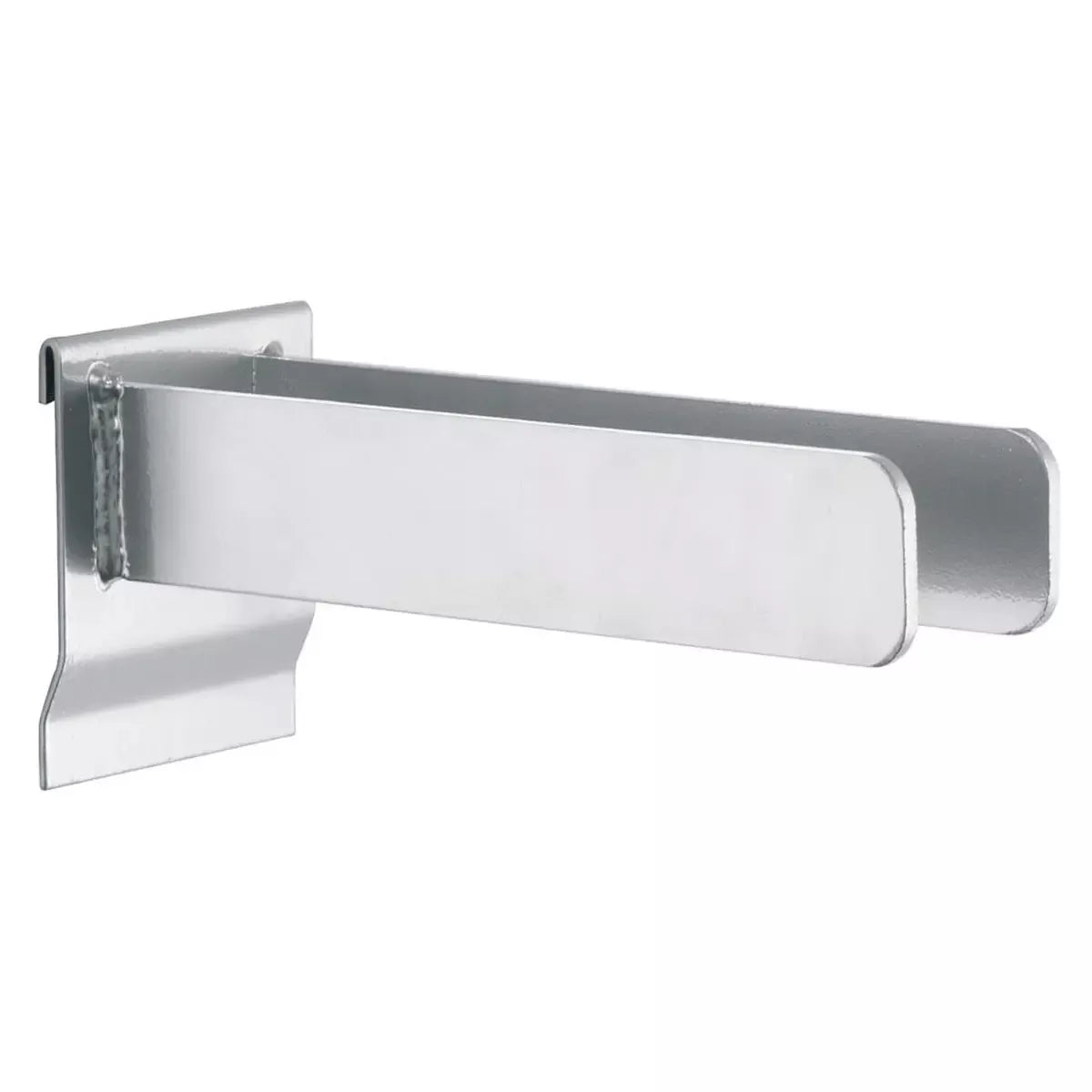 Gabelträger, lichte Weite 40 mm, ähnlich RAL 9006 aluminium