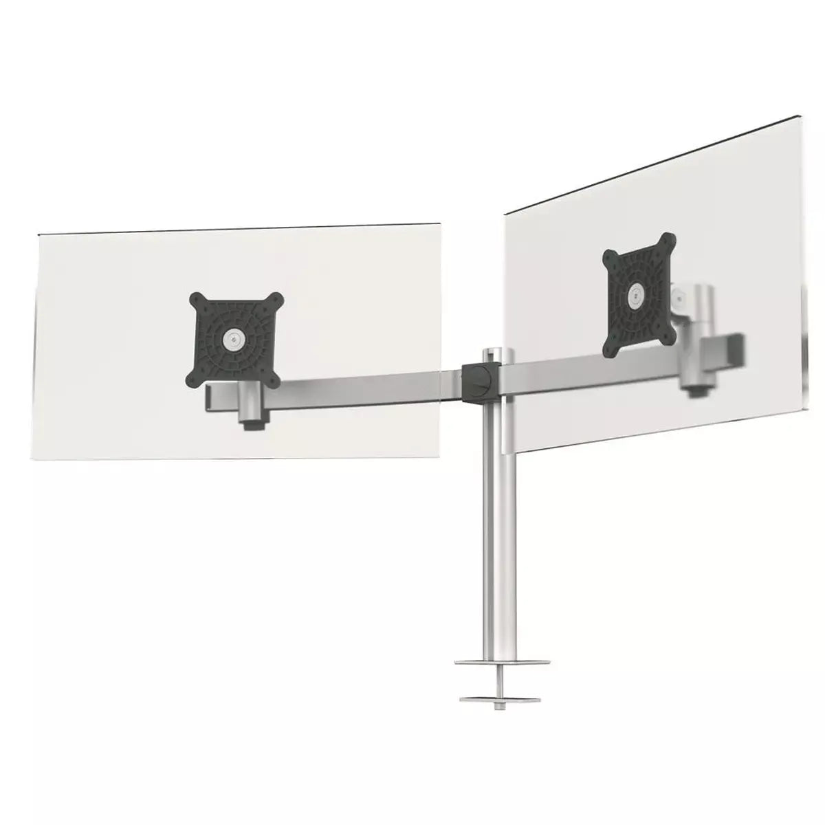 Monitor Halterung für 2 Monitore, Befestigung per Tischdurchführung,