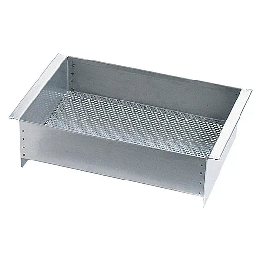 Zubehör zu Tauchtank: Teilekorb aus Edelstahl, BxTxH 400x280x120 mm