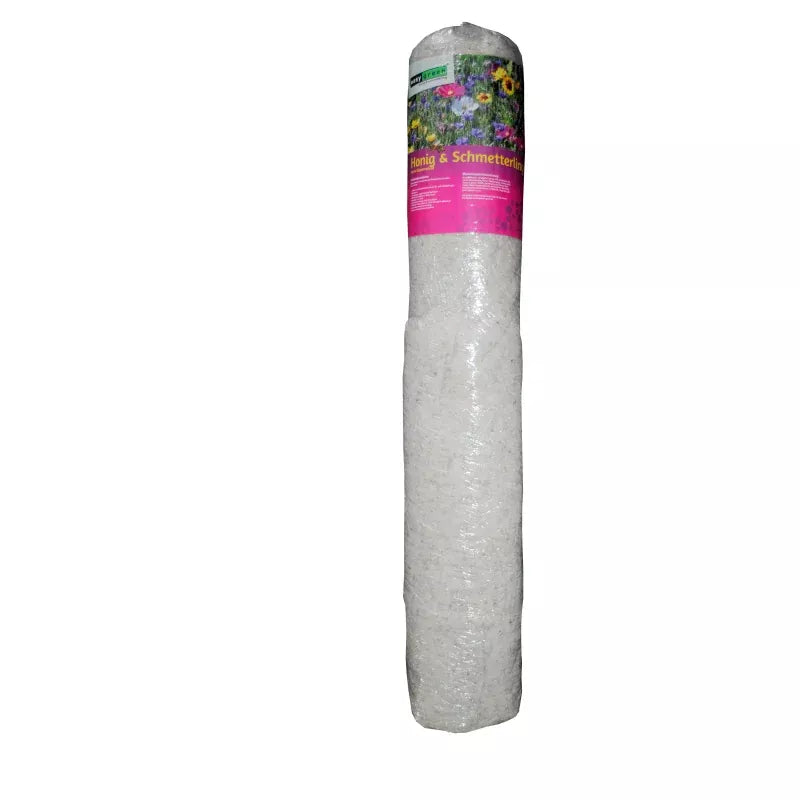 Saatgutmatte Blumenwiese, Honigbienen und Schmetterling 12 m²