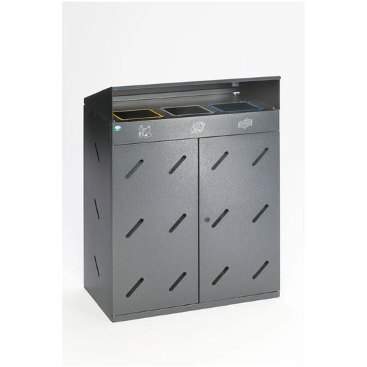 Wertstoffsammelstation WS 89 3-Fach 300 Liter