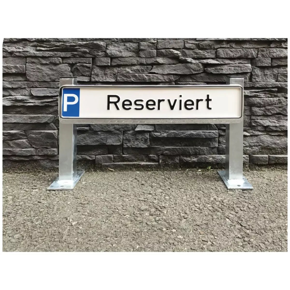 Haltevorrichtung für Parkplatzbeschilderung