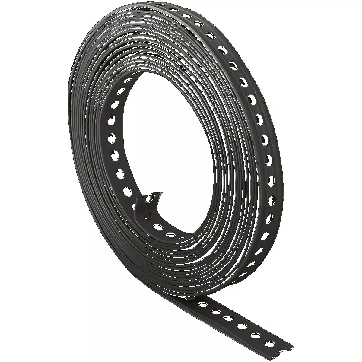 Montagelochband, verzinkt/ kunststoffummantelt