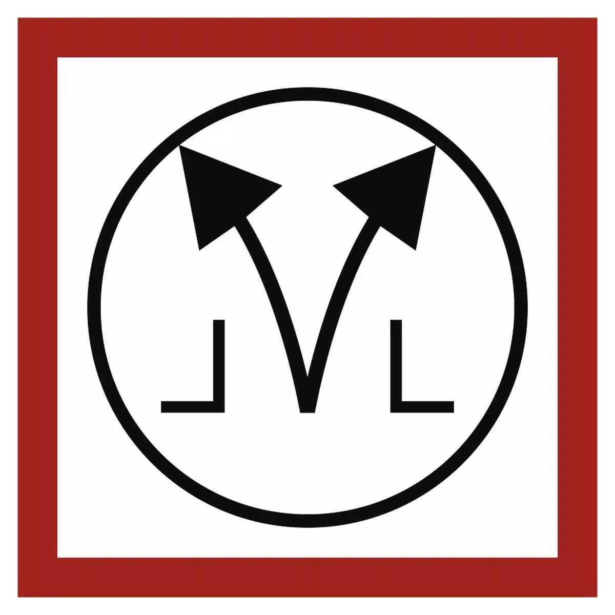Rauch- und Wärmeabzugseinrichtung, Bedienstelle, Symbolschild