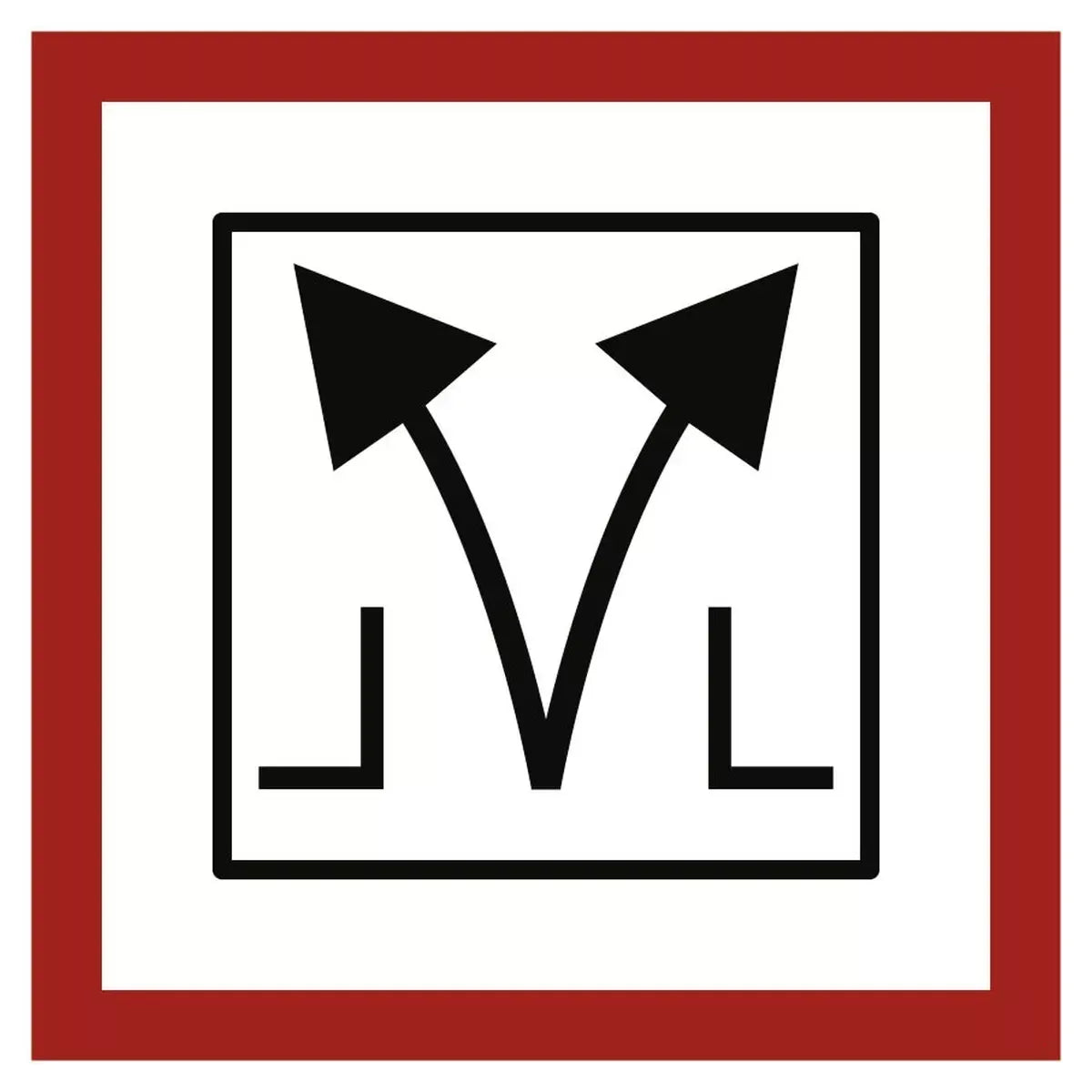 Rauch- und Wärmeabzugseinrichtung, Symbolschild