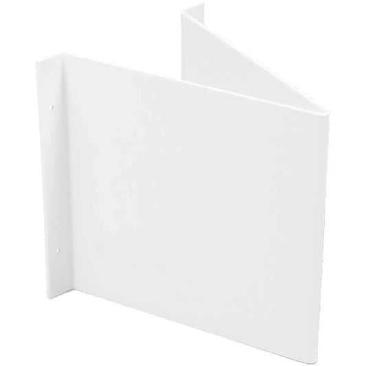 Winkelschild blanko aus Kunststoff oder Aluminium
