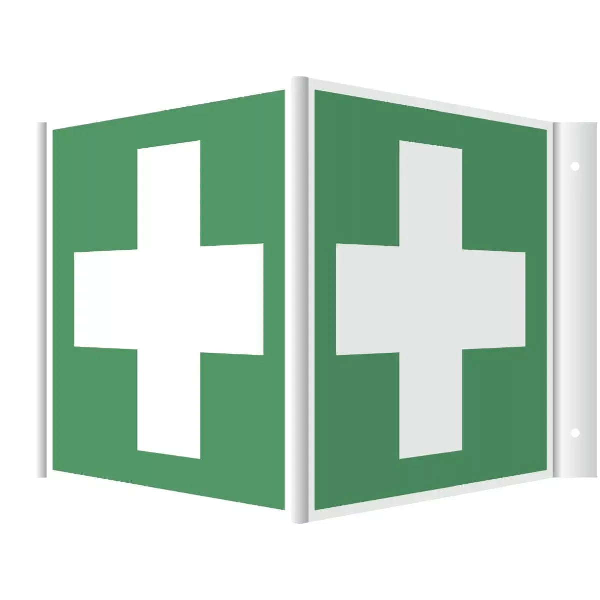 Winkelschild Erste Hilfe, Symbolschild, ISO 7010